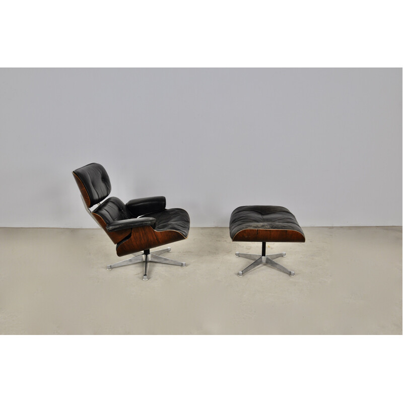Lounge Chair vintage de Charles et Ray Eames pour ICF, 1970