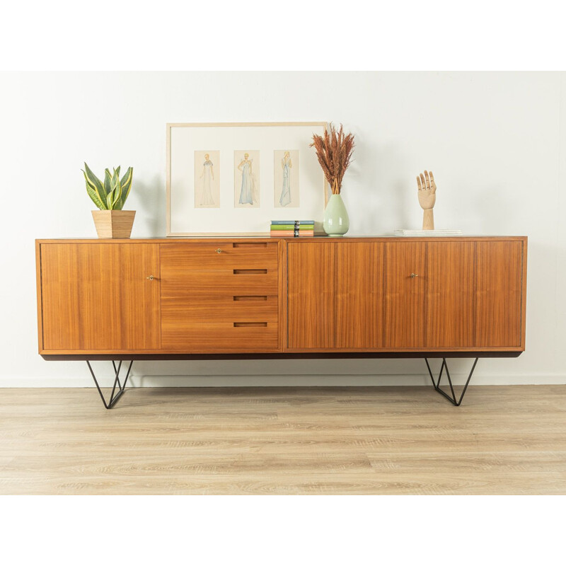 Credenza vintage in noce, 1960