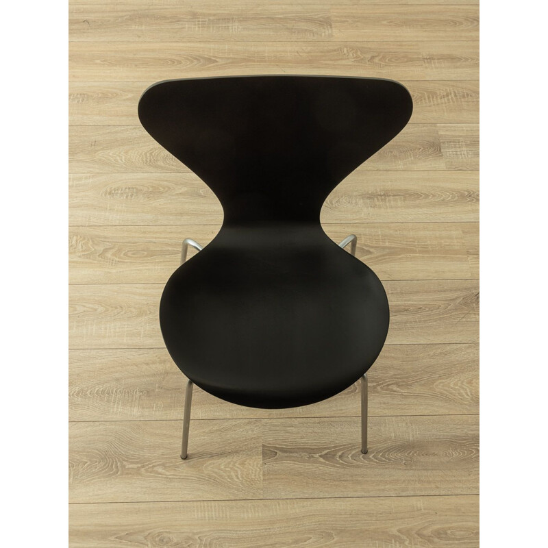 2 chaises de salle à manger vintage Modèle 3107 par Arne Jacobsen pour Fritz Hansen