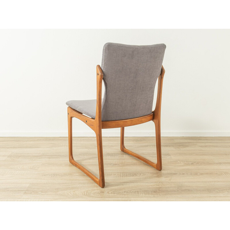 Conjunto de 4 cadeiras de madeira maciça vintage de Vamdrup Stolefabrik, 1960