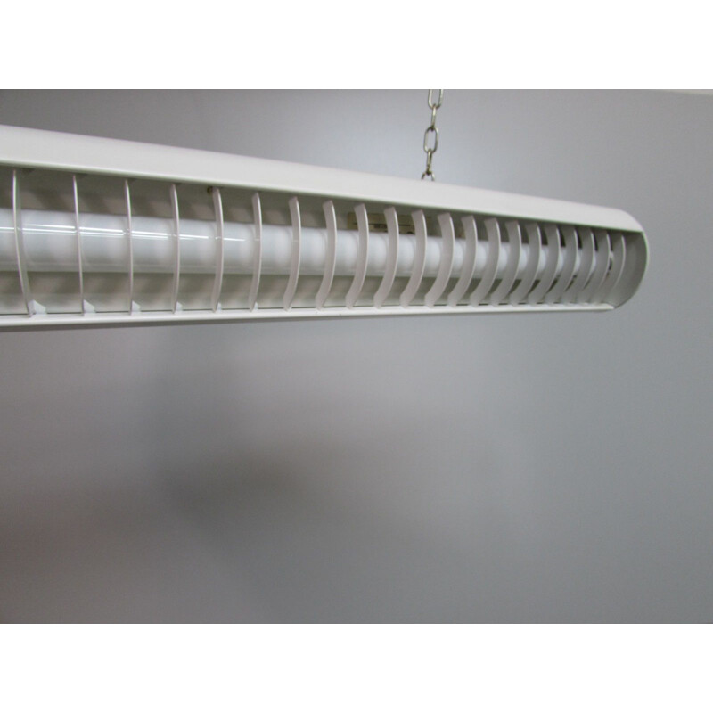 Vintage louvered ceiling light