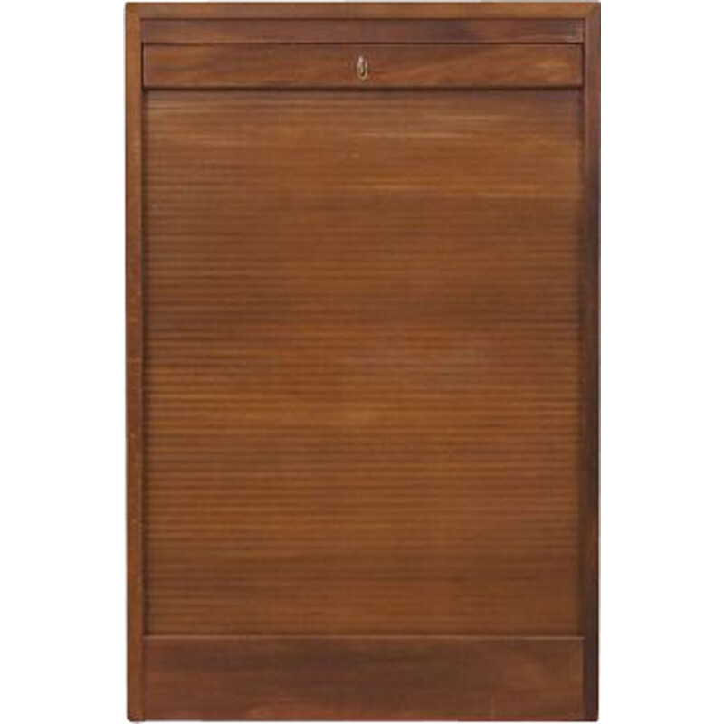 Walnut vintage cabinet, Denmark 1960s