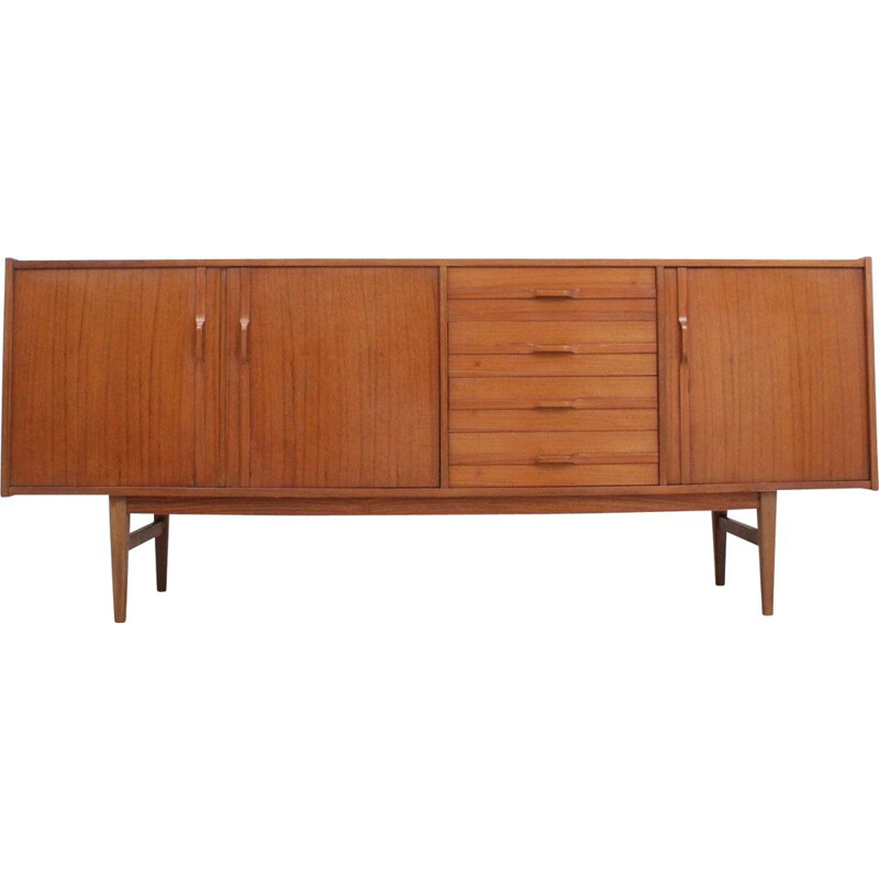 Mid century scandinavian teak sideboard, Italy 1960s