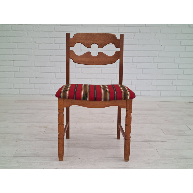 Vintage Deense stoel ontworpen door Henning Kjærnulf, jaren 1960