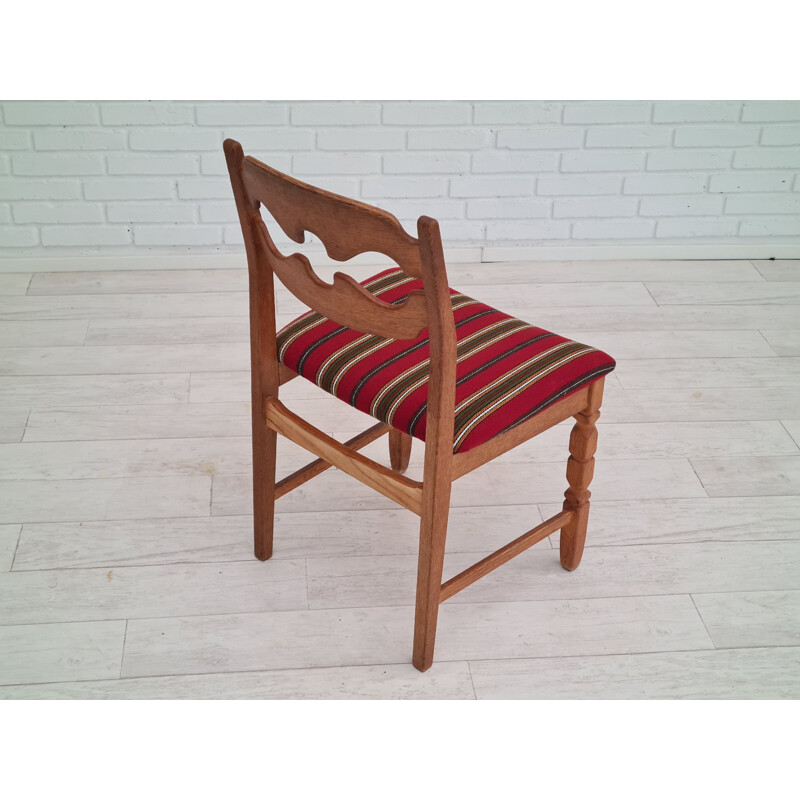 Silla danesa vintage diseñada por Henning Kjærnulf, años 60