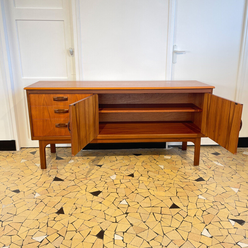 Modernist vintage teak sideboard