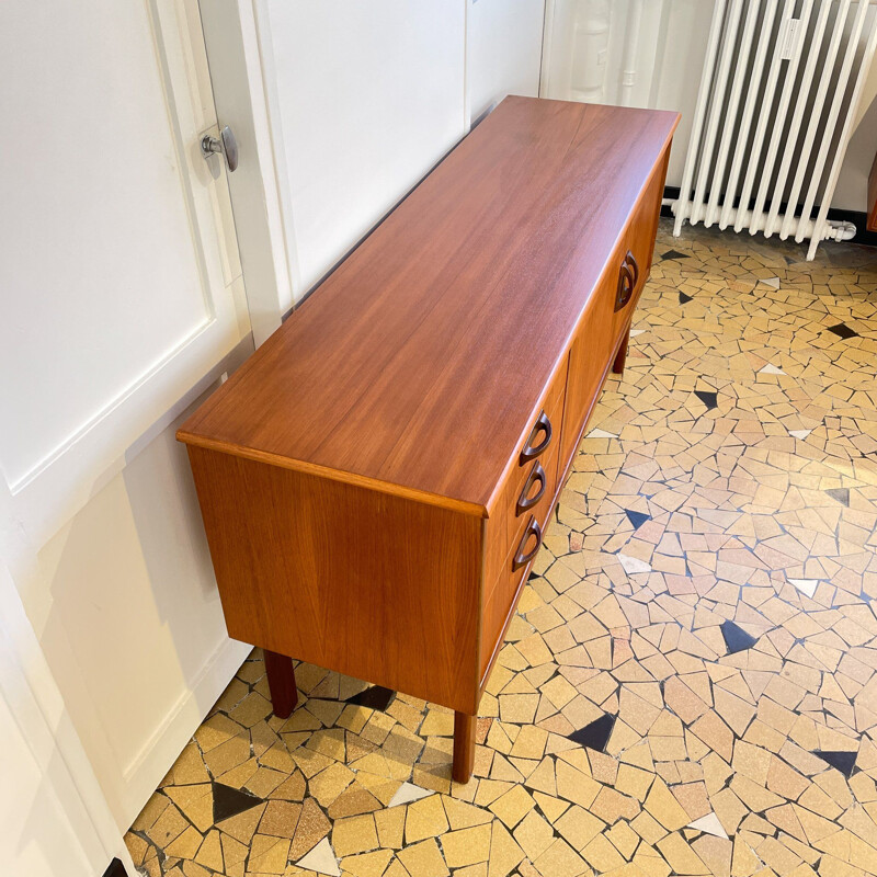 Modernist vintage teak sideboard