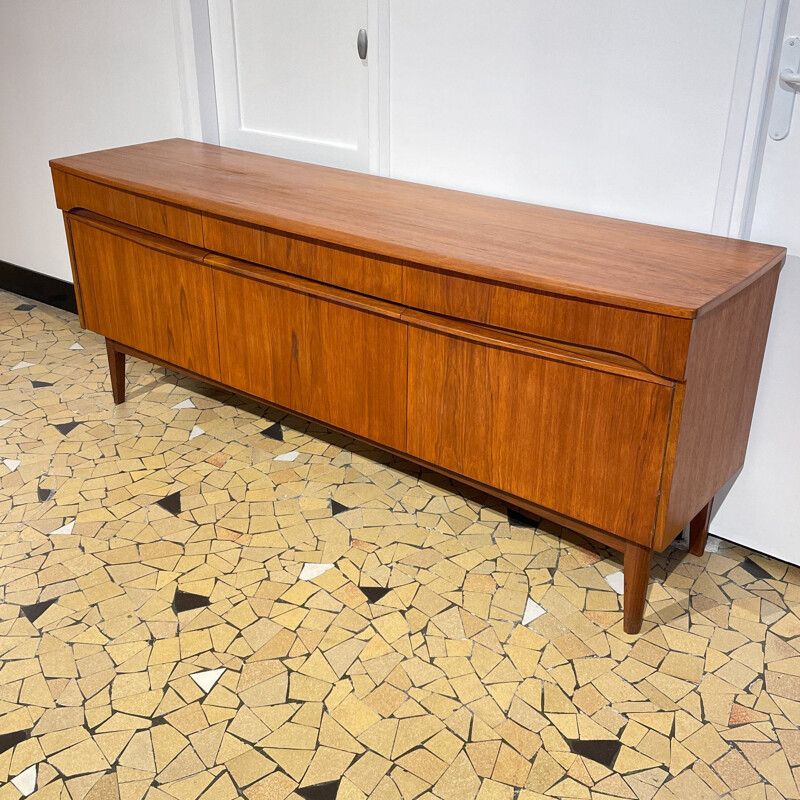 Vintage scandinavian sideboard 186cm, 1960