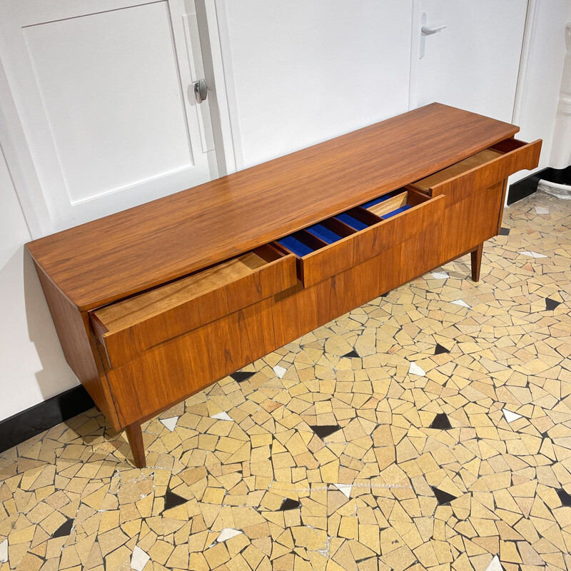 Vintage scandinavian sideboard 186cm, 1960