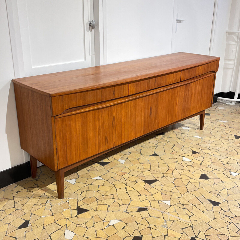 Vintage scandinavian sideboard 186cm, 1960