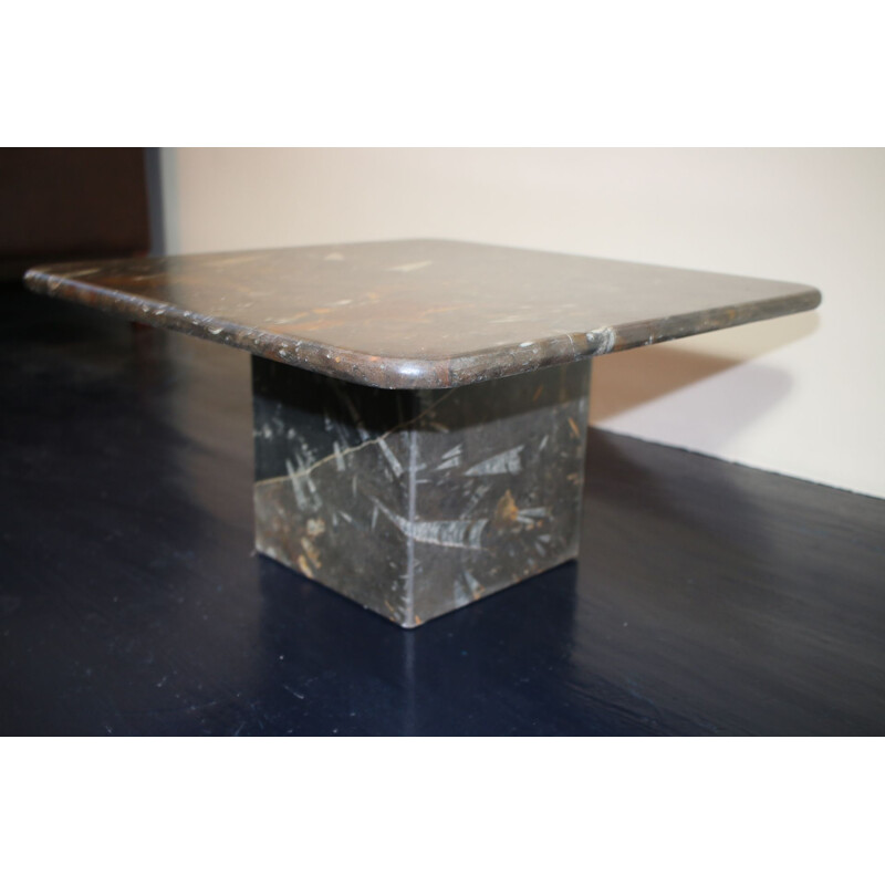 Vintage Fossilised coffee table, 1960s