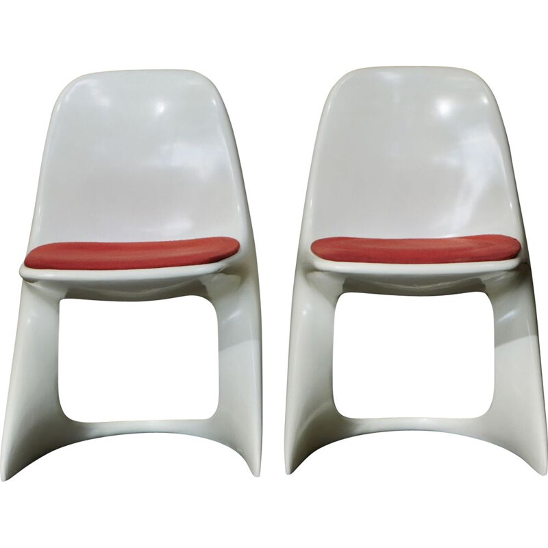 Pair of Casala chairs by Alexander Begge, 1970