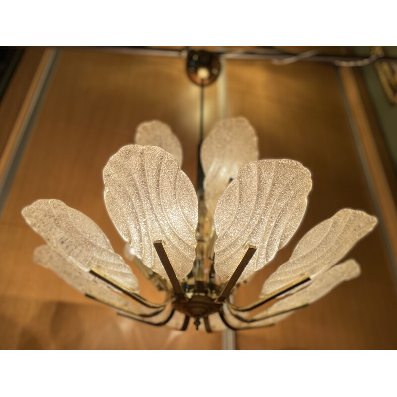 Vintage ceiling lamp by Barovier Toso