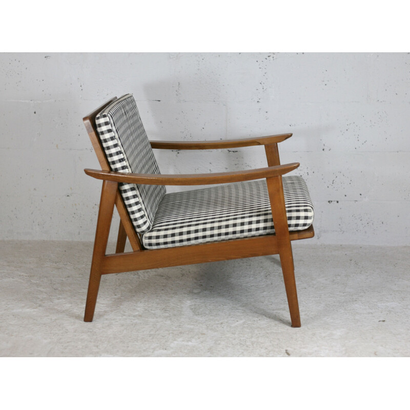 Poltrona vintage scandinava, 1960