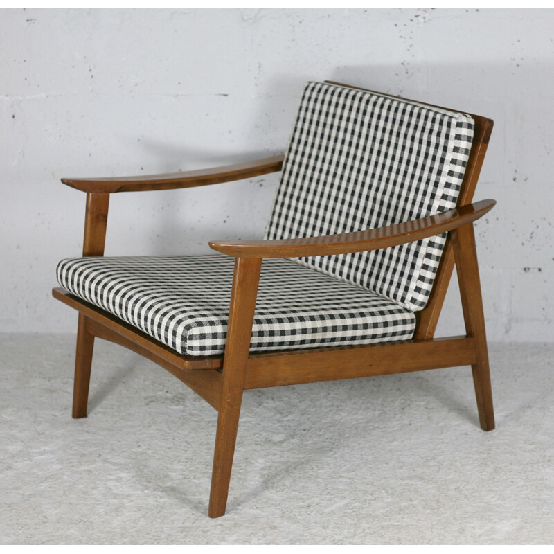 Poltrona vintage scandinava, 1960