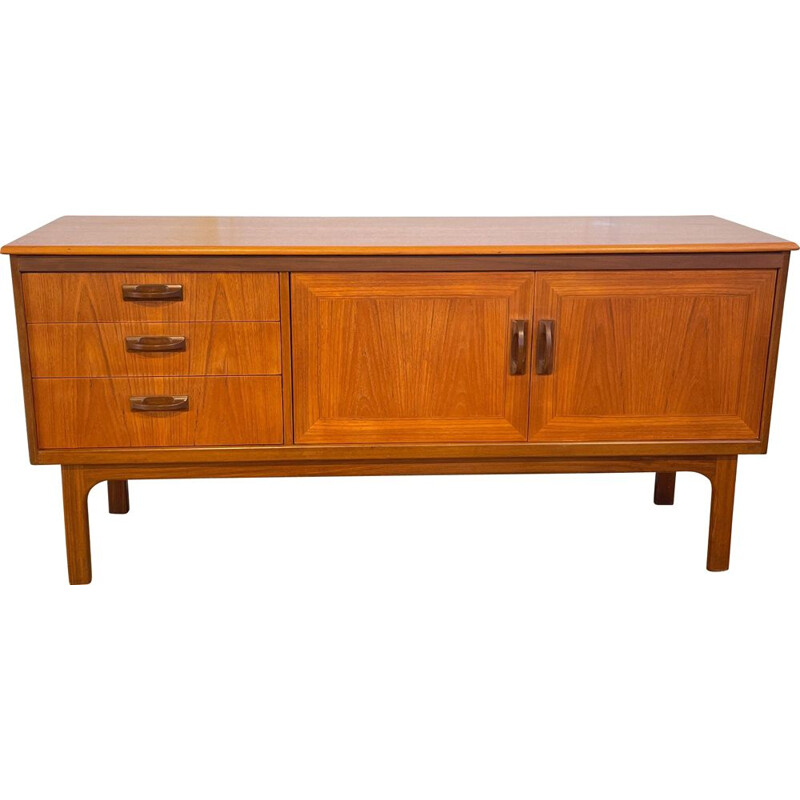 Modernistisch vintage teak dressoir