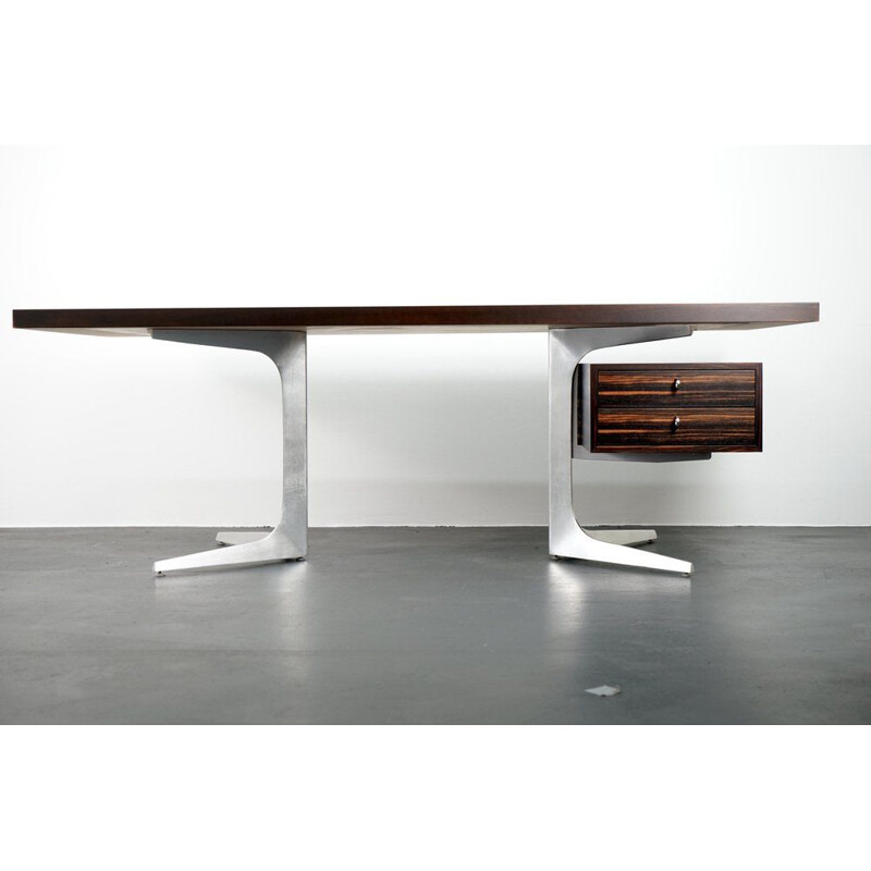 Mid-century desk by Herbert Hirche for Luxus, 1960s