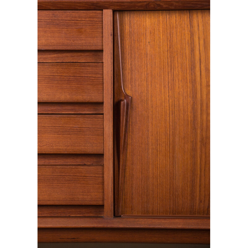 Vintage Danish teak sideboard model 18 by Gunni Omann for Omann Jun's Møbelfabrik, 1960