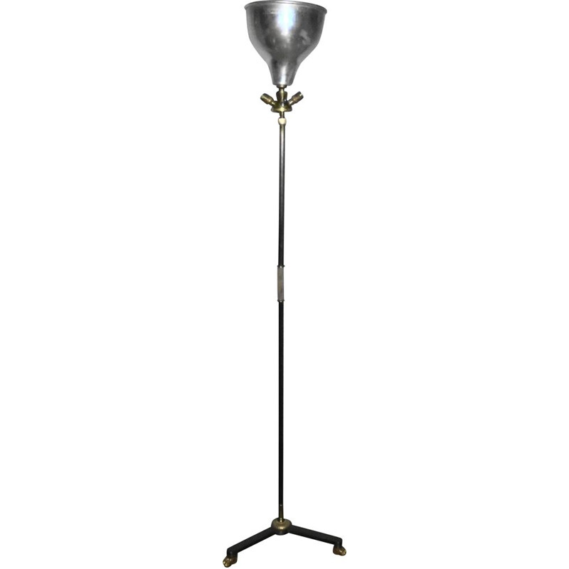 Neoklassische Vintage-Stehlampe von Guy Lefevre für das Haus Jansen, 1950