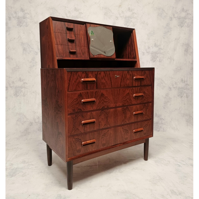 Vintage Scandinavian rosewood chest or dressing table by AG Spejl K., 1960