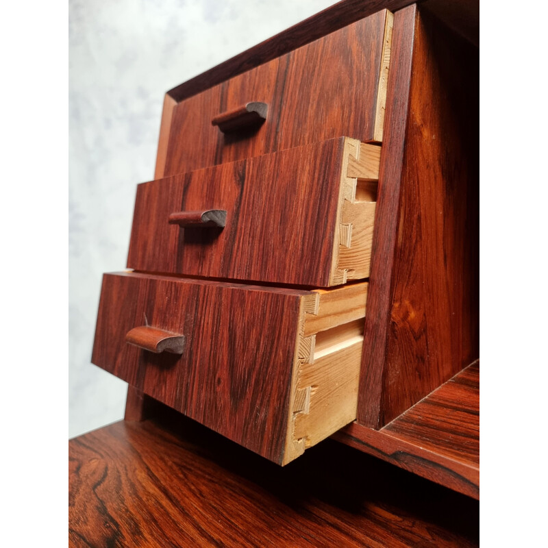 Vintage Scandinavian rosewood chest or dressing table by AG Spejl K., 1960