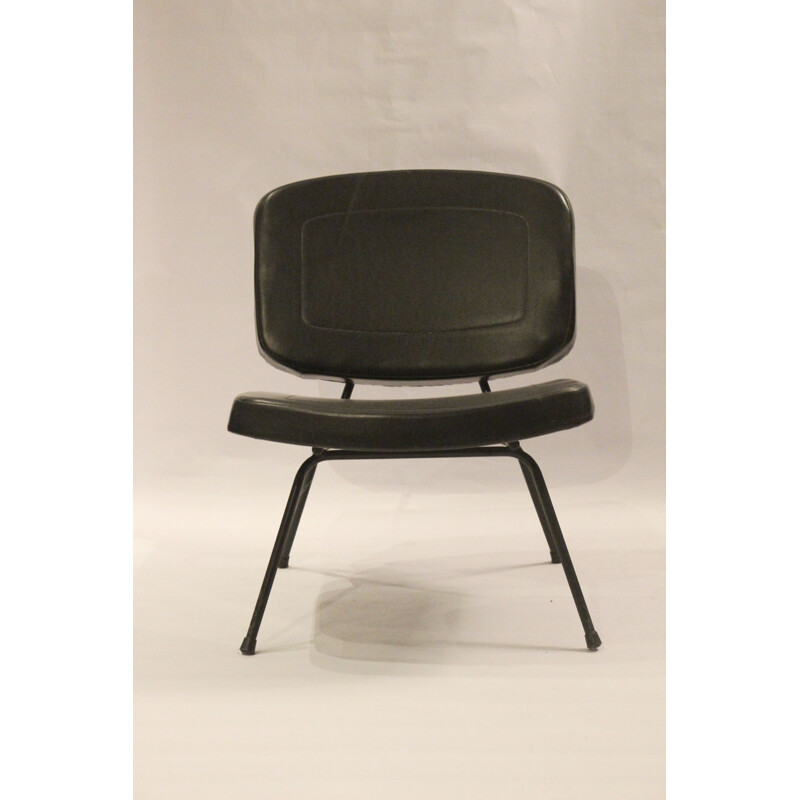 Vintage armchair CM 190 by Pierre Paulin Edition Thonet, 1955