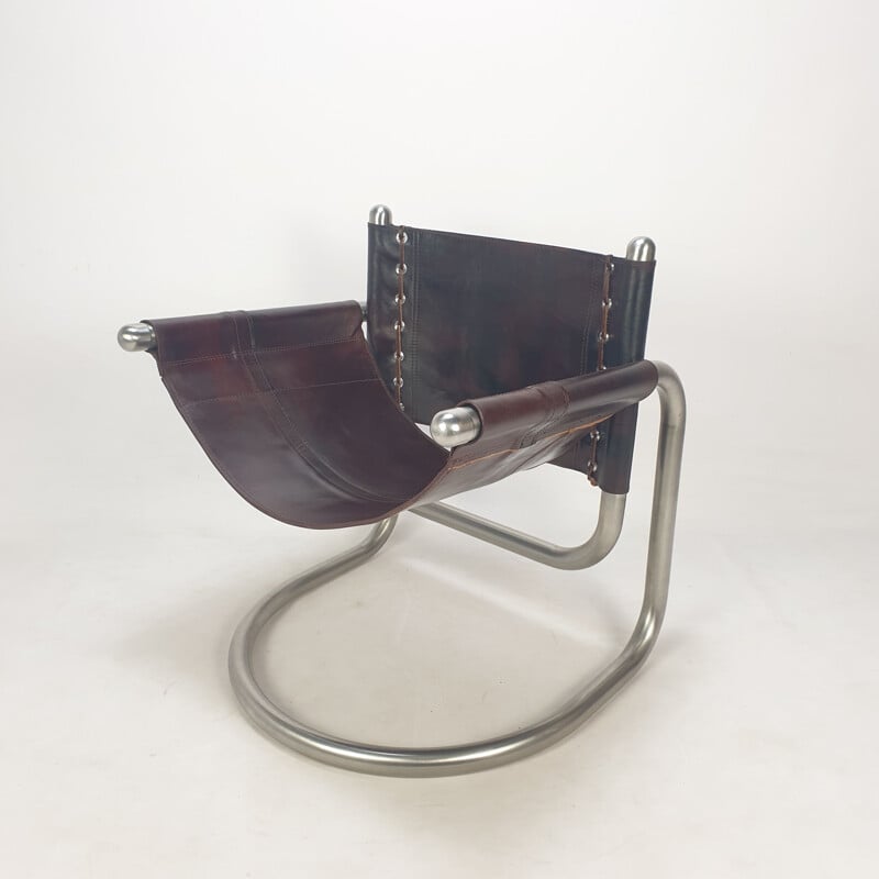 Set van 2 vintage Italiaanse ligstoelen, 1980
