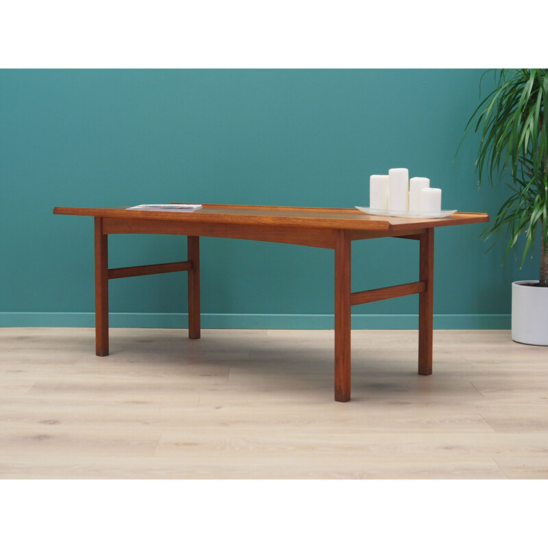 Mid-century teak coffee table danish design, Denmark 1970s