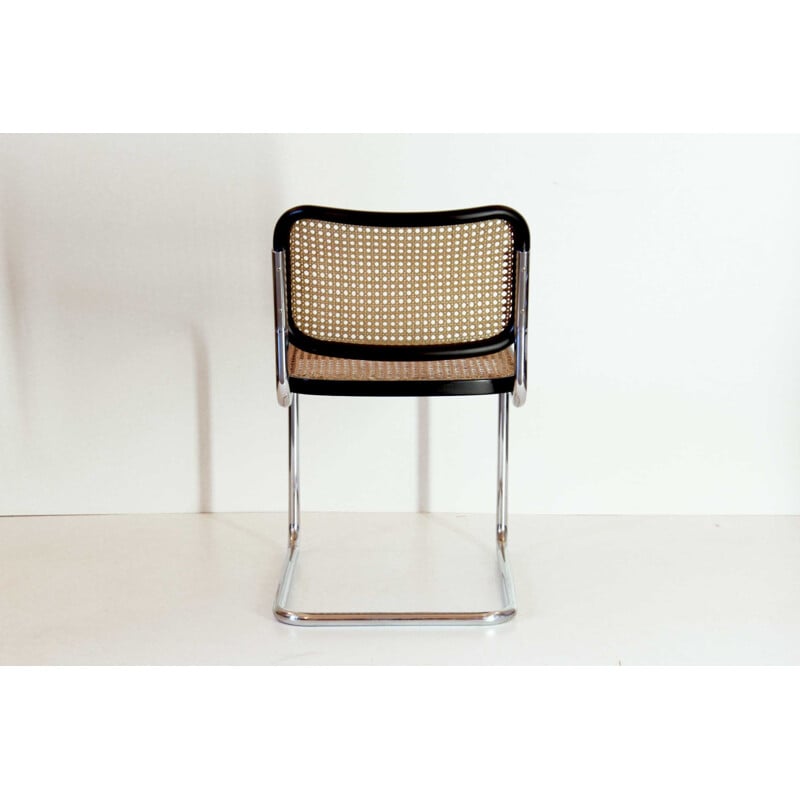 Chaise cantilever D40 vintage par Marcel Breuer pour Gavina, 1970