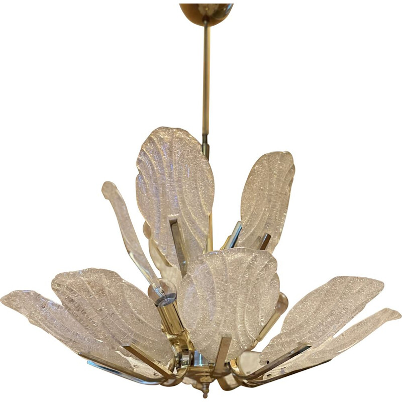 Vintage ceiling lamp by Barovier Toso