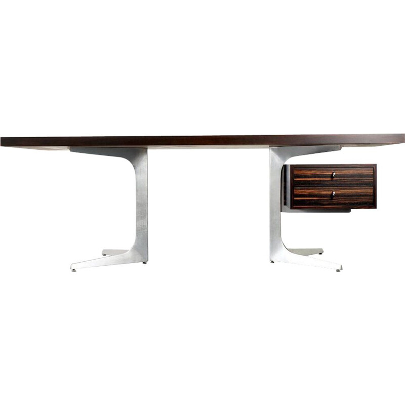 Mid-century desk by Herbert Hirche for Luxus, 1960s