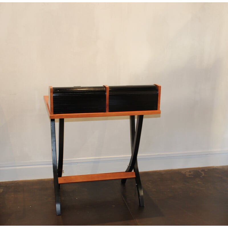 Goldmann secretary desk in mahogany coloured wood - 1970s