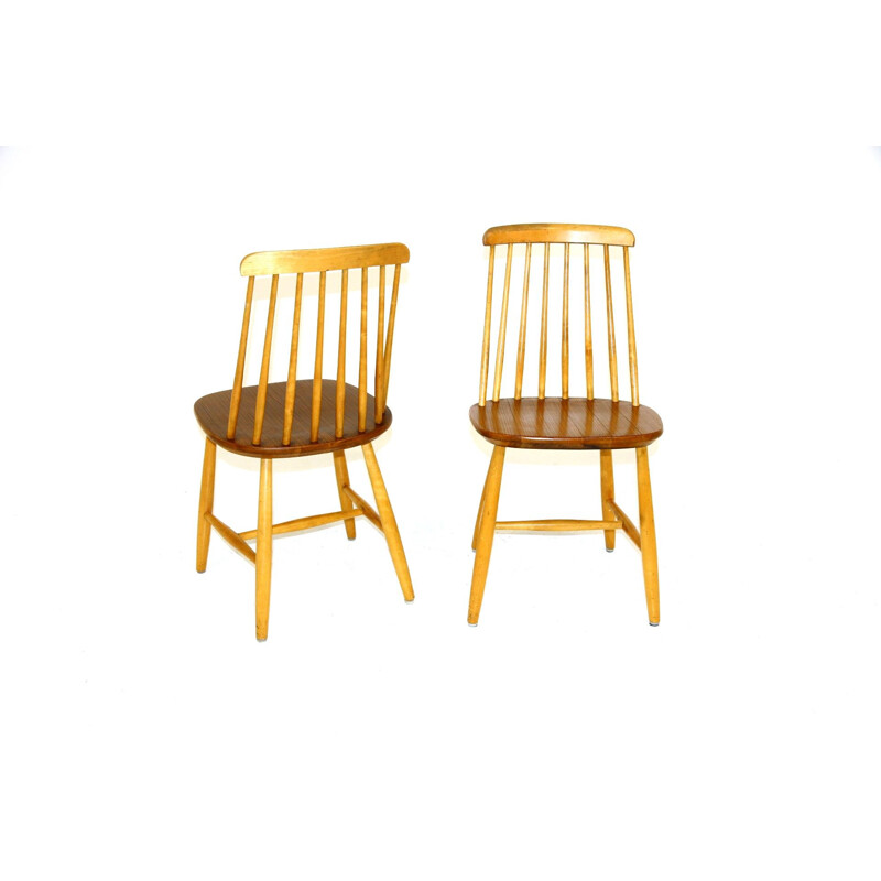 Paar vintage stoelen