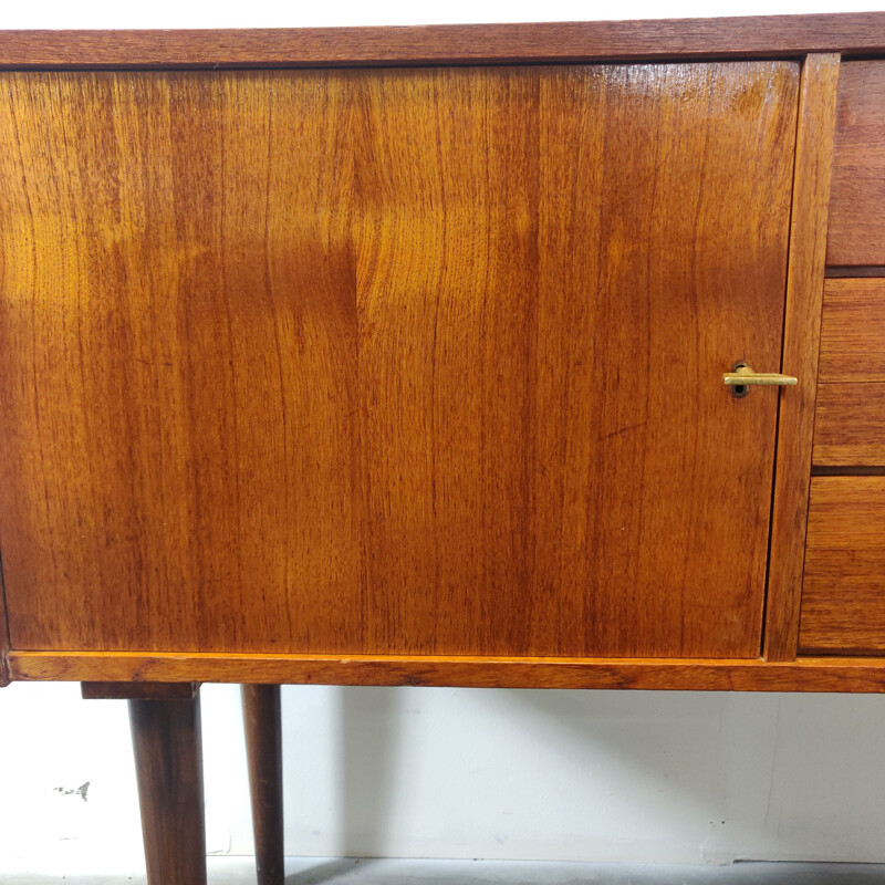 Credenza danese d'epoca in teak, 1960