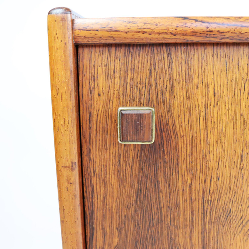 Vintage rosewood chest of drawers, 1960