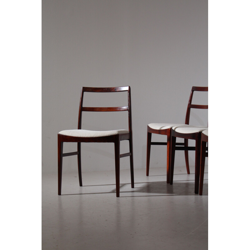 Set of 8 vintage chairs by Arne Vodder for Sibast, 1960