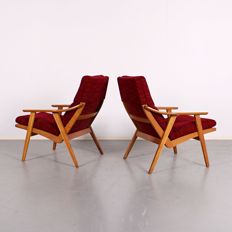Paar vintage fauteuils van Uluv