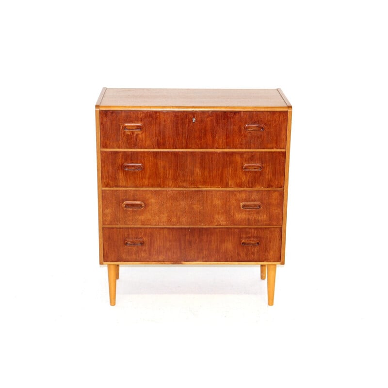 Scandinavian teak chest of drawers, Sweden 1960