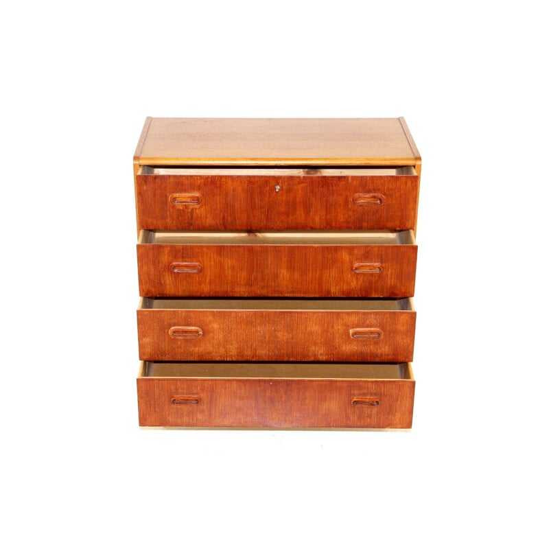 Scandinavian teak chest of drawers, Sweden 1960