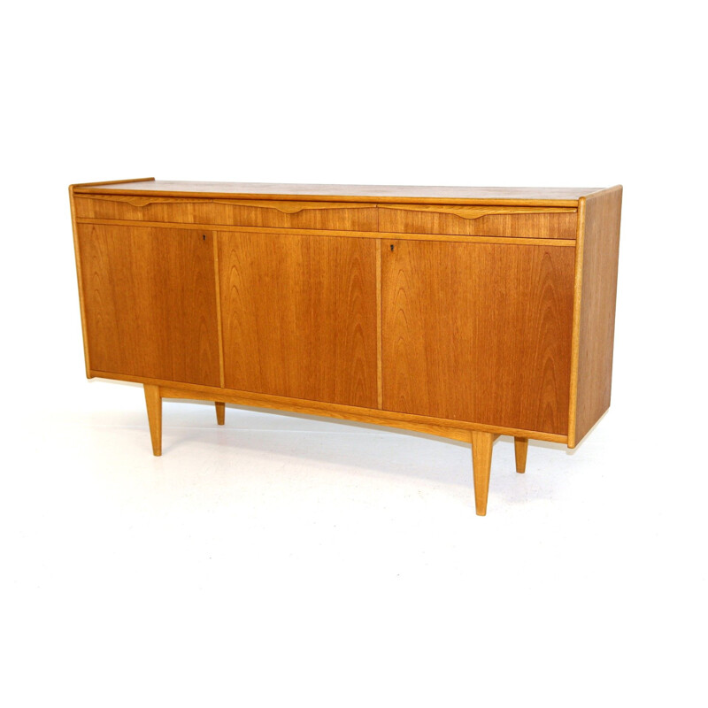 Scandinavian wood sideboard, Sweden 1960