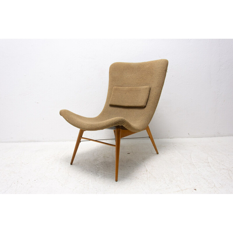 Mid-century television armchair by Miroslav Navratil, 1950s