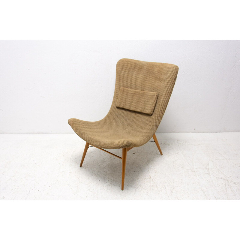 Mid-century television armchair by Miroslav Navratil, 1950s