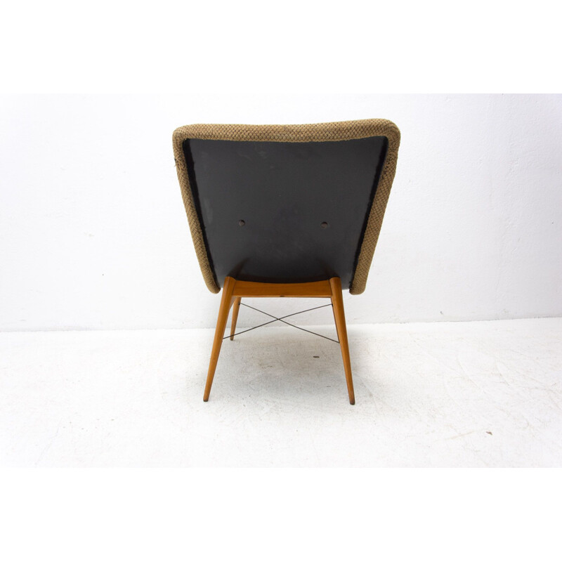 Vintage televisie fauteuil van Miroslav Navratil, 1950