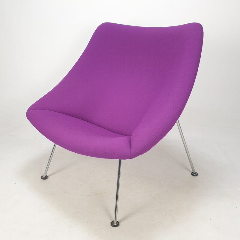 Fauteuil et ottoman vintage Oyster de Pierre Paulin pour Artifort, 1980