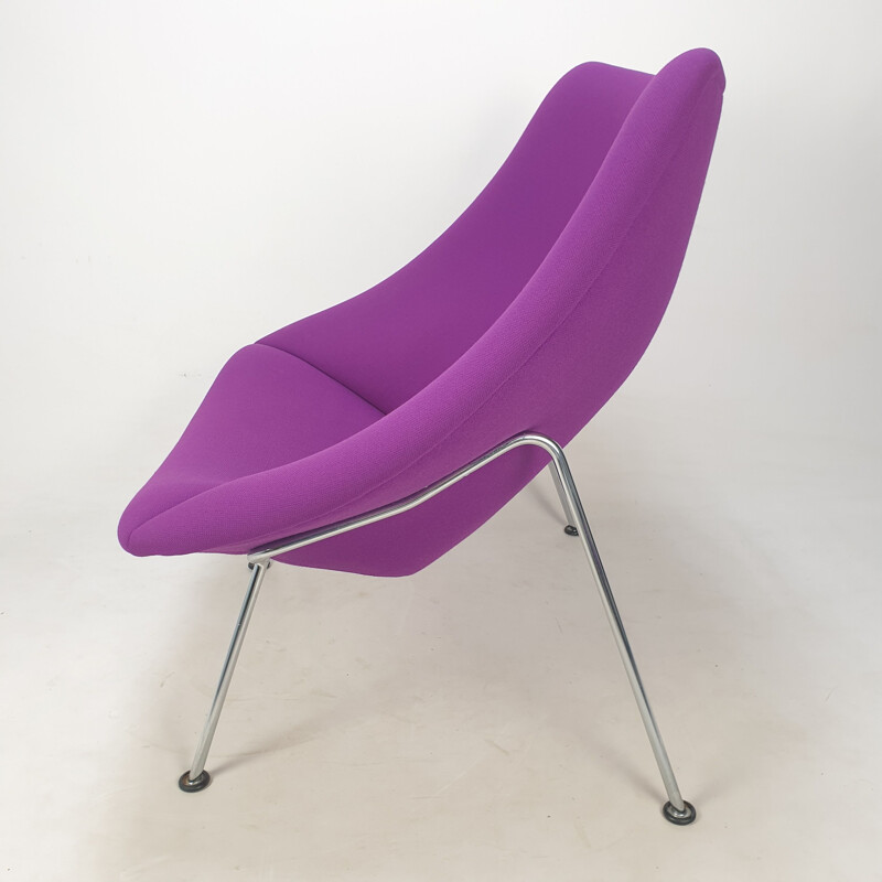 Sillón y otomana vintage Oyster de Pierre Paulin para Artifort, 1980