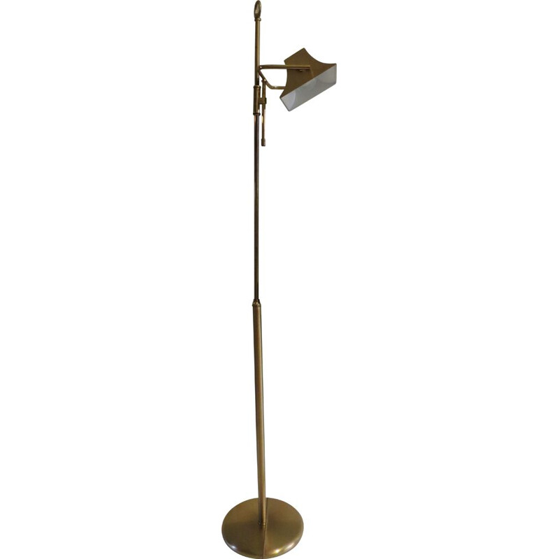 Vintage Hollywood Regency floor lamp, Belgium 1970s