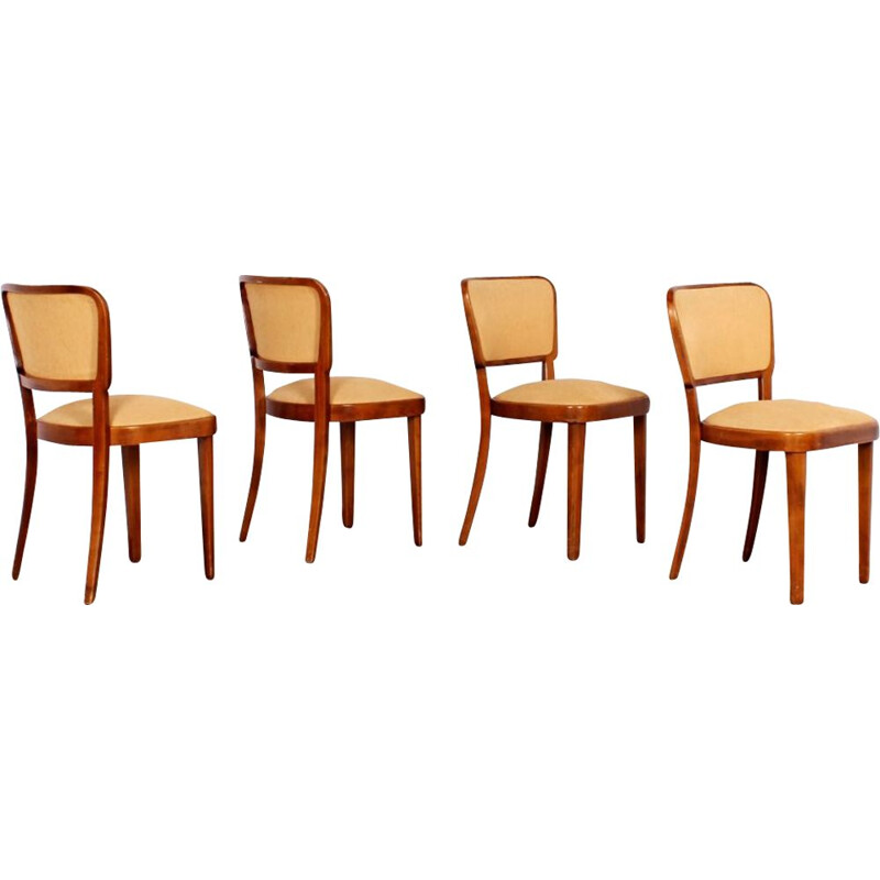 Set of 4 vintage chairs by Thonet