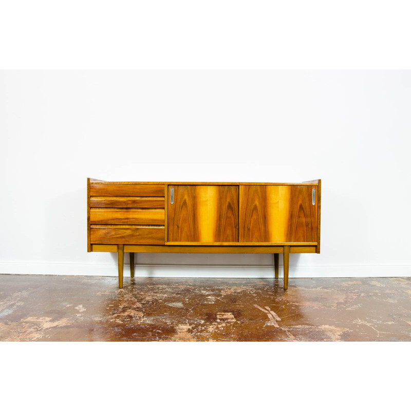 Vintage high gloss sideboard by Bytomskie Fabryki Mebli, Poland 1960s