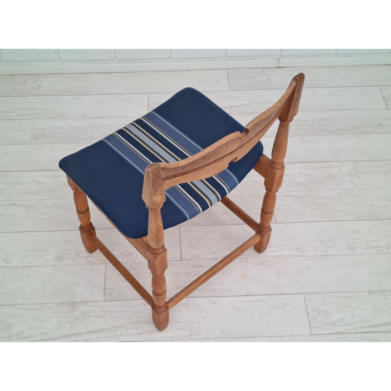 Set van 5 vintage Deense eiken stoelen, 1960