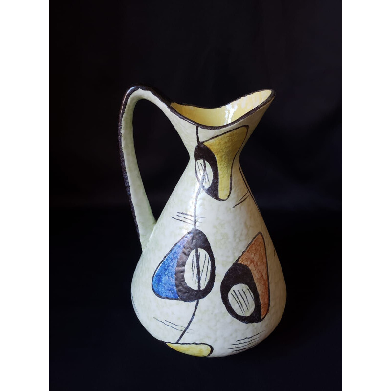 Vase vintage en céramique, Allemagne 1950